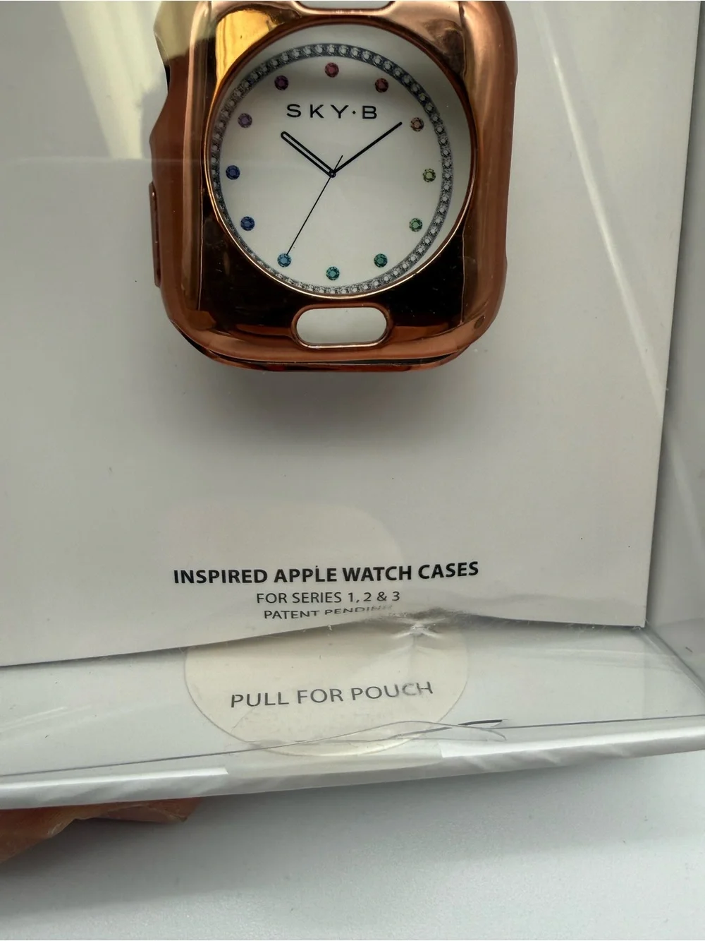 Sky Rose Gold Smartwatch Case